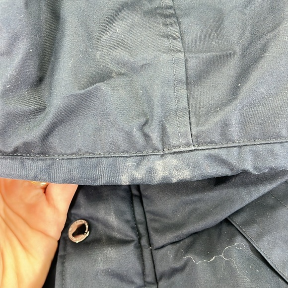 Selected Homme Identity Hooded Coat Winter Rain Heavy Jacket Blue Mens L Zip Up - Picture 11 of 16